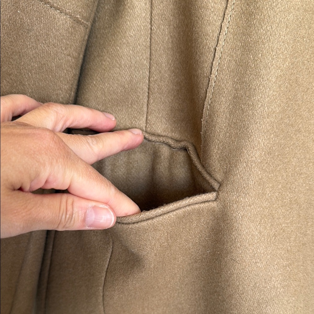 ALL SAINTS Elegant Tan Women's Coat - Picture 7 of 11